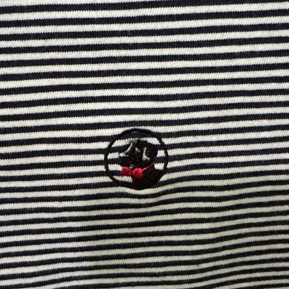 Southern Proper Gray Striped Polo - Picture 3 of 10